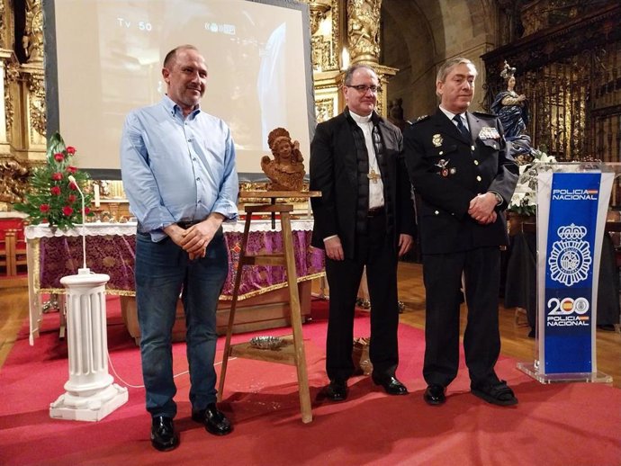 La Policía Nacional organiza una 'Master Class' de arte en la Concatedral de Santa María de La Redonda de Logroño