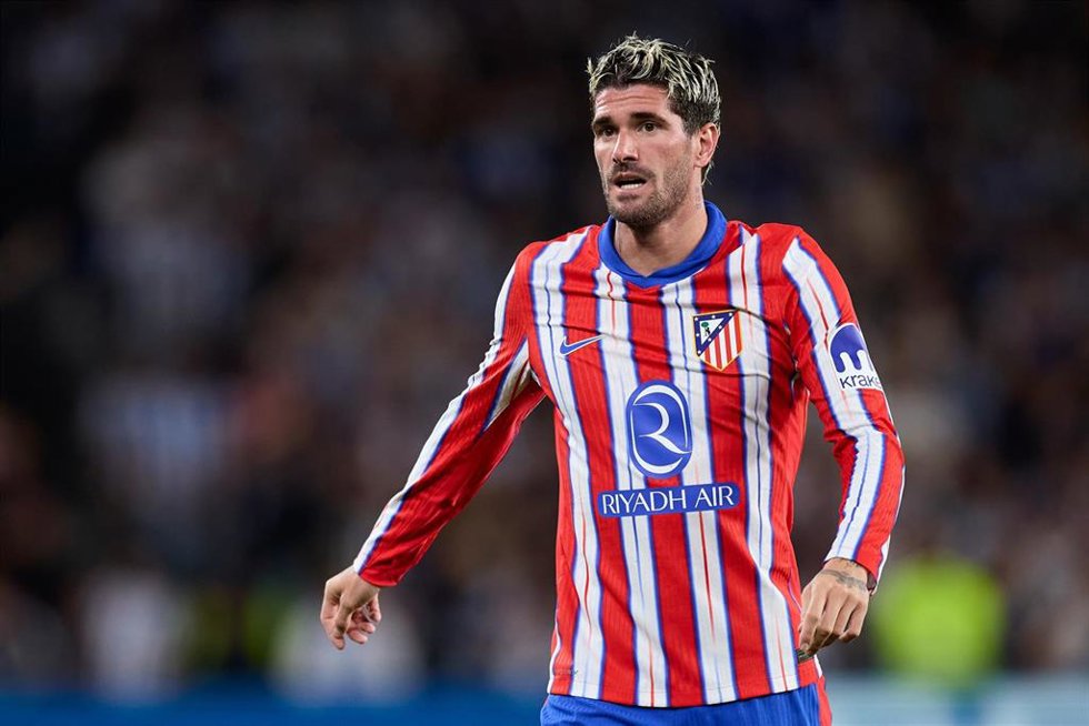 Archivo - Rodrigo de Paul, en un partido del Atlético de Madrid.