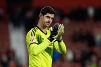 Courtois: "A veces nos cuesta tanto arrancar la primera parte como la segunda"