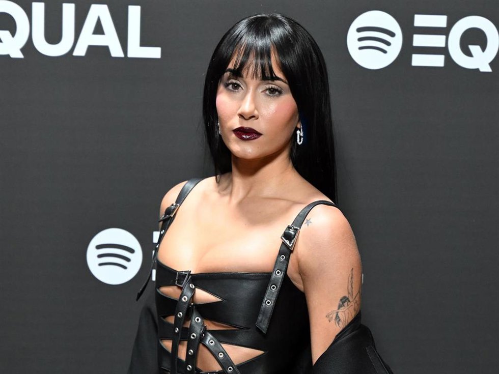Aitana Ocaña asiste a la gala benéfica que celebra la compañía de audio en streaming, Spotify, para recaudar fondos a favor de las mujeres en la música