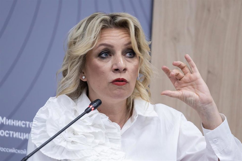 Archivo - La portavoz del Ministerio de Exteriores ruso, Maria Zajarova.