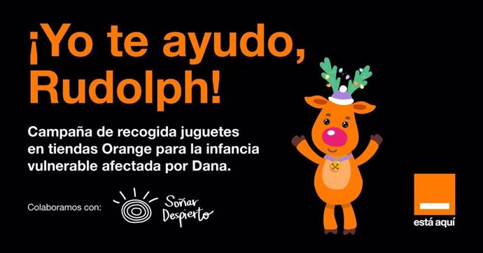 Campaña de recogida de juguetes de Orange y Soñar Despierto.