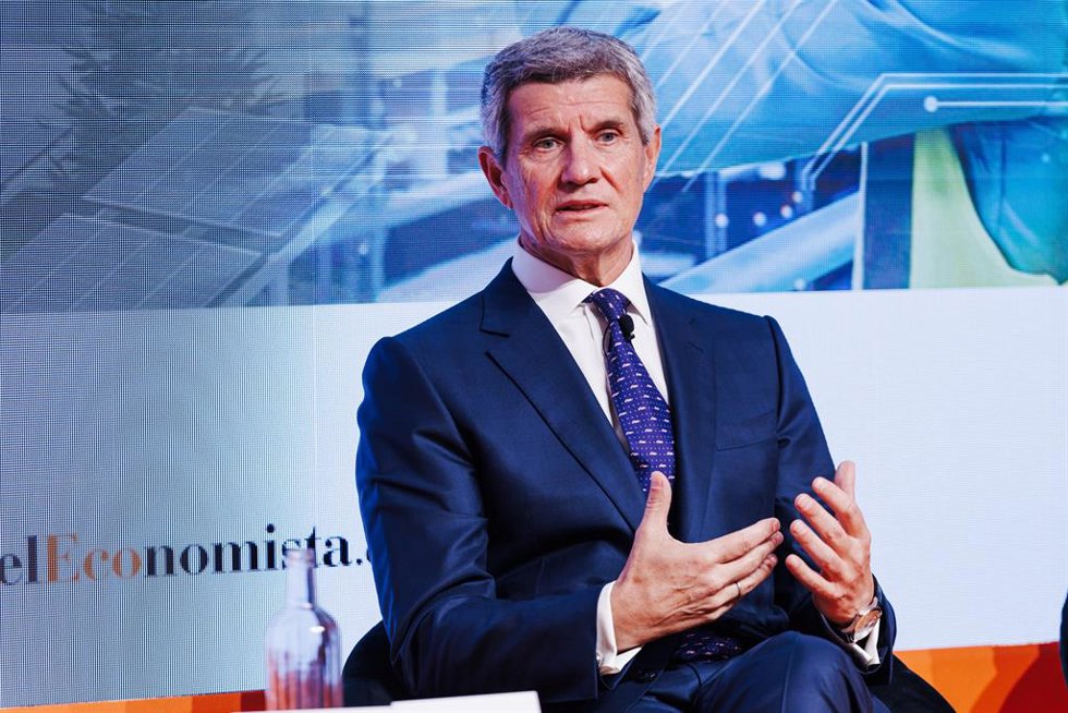 El presidente ejecutivo de Gestamp, Francisco José Riberas, interviene durante la XI edición del Foro Megatendencias de elEconomista.es, en el hotel Four Seasons, a 11 de diciembre de 2024, en Madrid (España). 