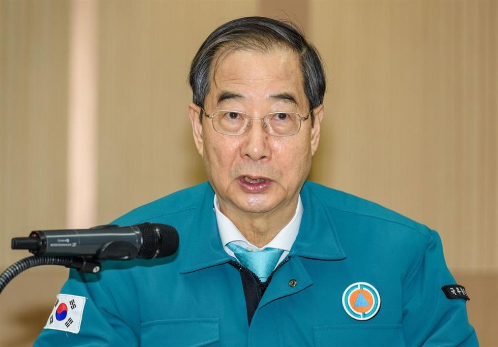 Archivo - El primer ministro de Corea del Sur, Han Deok Soo, en una imagen de archivo.