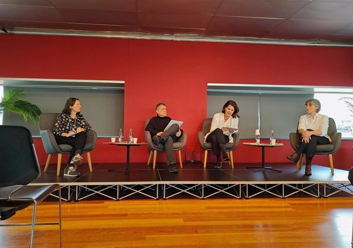 Rueda de prensa de la programación para 2025 del Centre de Cultura Contemporània de Barcelona (CCCB).