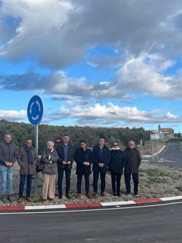 Inauguración de la adecuación de la carretera JA-6110.