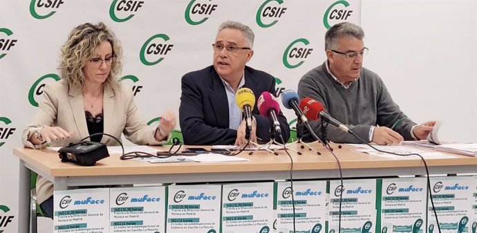 Rueda de prensa de CSIF sobre Muface.