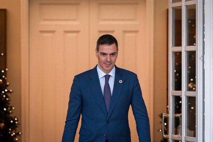 El presidente del gobierno, Pedro Sánchez. 