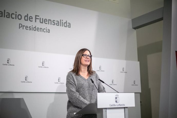 La portavoz del Gobierno de Castilla-La Mancha, Esther Padilla