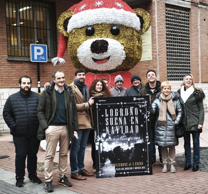 El Ayuntamiento pone en marcha el programa de dinamización 'Logroño suena en Navidad'.