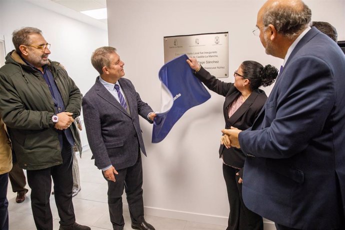 Inauguración del consultorio local de Aliaguilla.