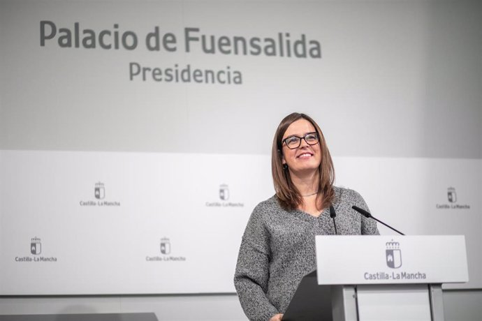 La portavoz del Gobierno de Castilla-La Mancha, Esther Padilla