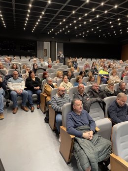 Asamblea preparatoria de la huelga de limpieza de Albacete.