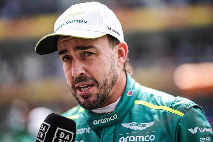 Archivo - ALONSO Fernando (spa), Aston Martin F1 Team AMR24, portrait during the Formula 1 Gran Premio de la Ciudad de Mexico 2024, 20th round of the 2024 Formula One World Championship from October 25 to 27, 2024 on the Autodromo Hermanos Rodriguez, in M