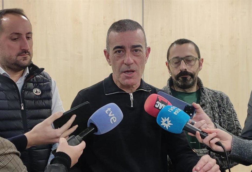 El candidato de 'Nova Esquerra Nacional' a liderar ERC, Xavier Gods, en declaraciones.