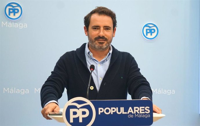 Archivo - Jose Ramón Carmona, secretario general del PP de Málaga 