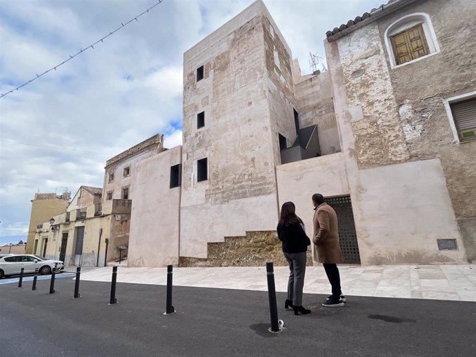 Parcela en la que se albergará el nuevo centro de día para mayores en Biar (Alicante)