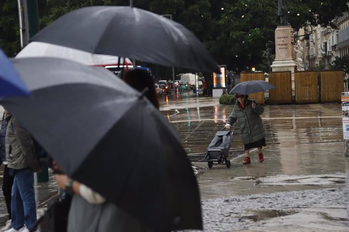 Archivo - Arxiu - Imatge d'arxiu de pluja a la Safor