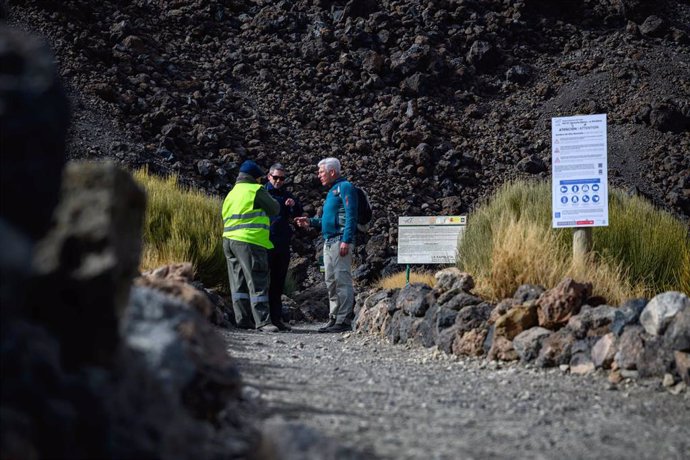 Control de acceso a pie al Teide