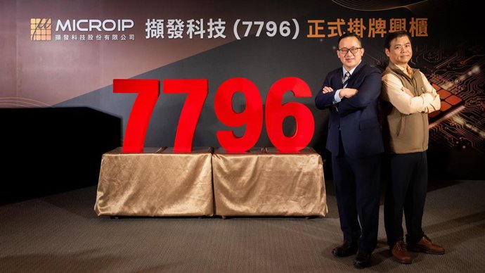 Microip (Ticker: 7796) officially debuted on Taiwan's Emerging Stock Market on December 9 at a reference price of NT$60 per share. The stock opened at NT$74.5 and reached a high of NT$103, reflecting a maximum increase of nearly 72% from the reference p