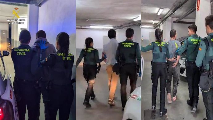 Tres detenidos por la Guardia Civil tras ser sorprendidos "in fraganti" en un robo con escalo en Alfaro