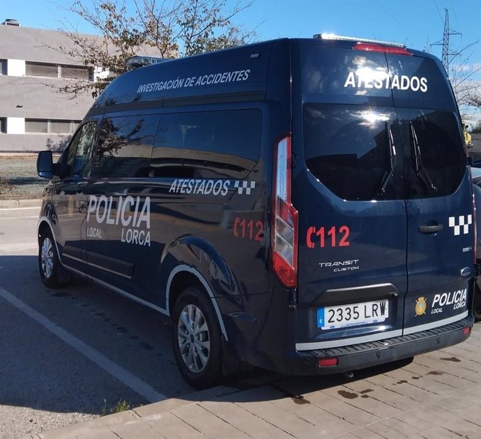 Vehículo de atestados de la Policía Local de Lorca