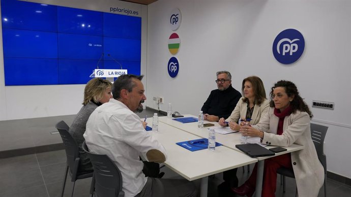 Reunión del PP de La Rioja con CSIF sobre la situación de MUFACE