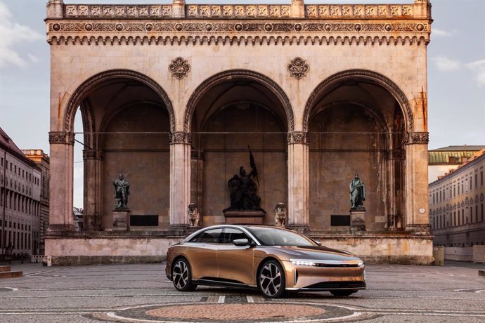 Archivo - Lucid today announced its initial launch plans for the European market, including the forthcoming availability of both versions of Lucid Air Dream Edition with the most advanced electric powertrain available today.