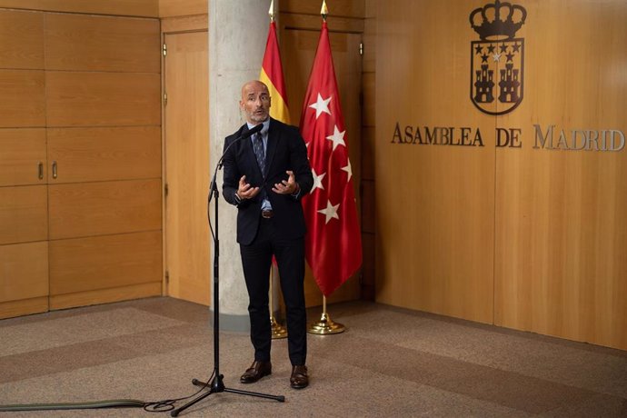 El portavoz del PSOE en la Asamblea, Jesús Celada.