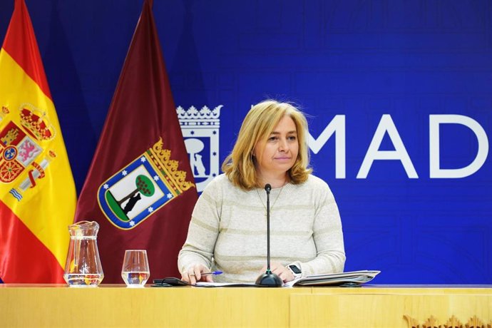 La vicealcaldesa y portavoz municipal, Inma Sanz, durante la rueda de prensa posterior a la Junta de Gobierno