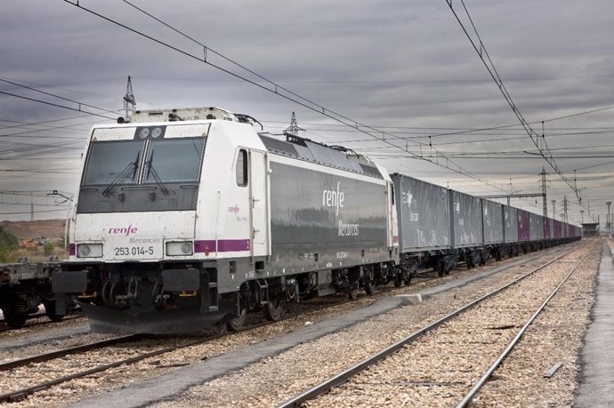 Imagen de tren de mercancías