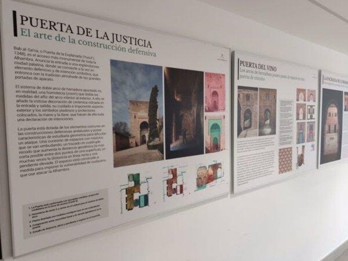 Fundación Descubre lleva a Herrera la exposición 'Paseo Matemático al-Ándalus'.