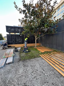 El Ayuntamiento de Astillero comienza la restauración del local de la Asociación de Vecinos La Marisma