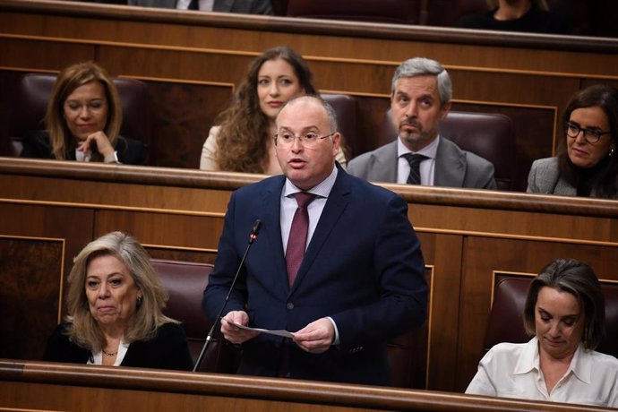 El portavoz del PP en el Congreso, Miguel Tellado