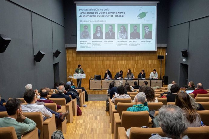 Presentación de la 'Declaració de Girona'