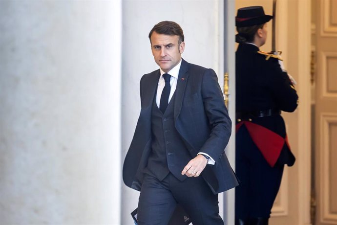 Emmanuel Macron, presidente de Francia