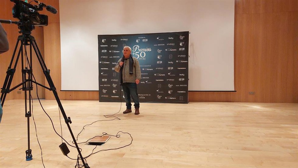 Chema Cirera es uno de los participantes en los VI Premios +50 Emprende.