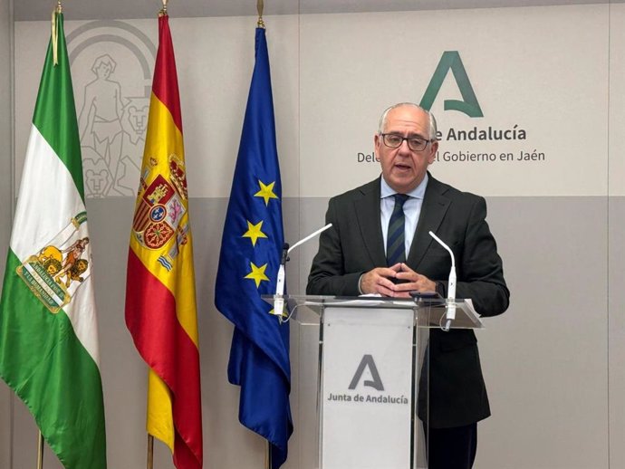 El delegado del Gobierno andaluz en Jaén, Jesús Estrella.