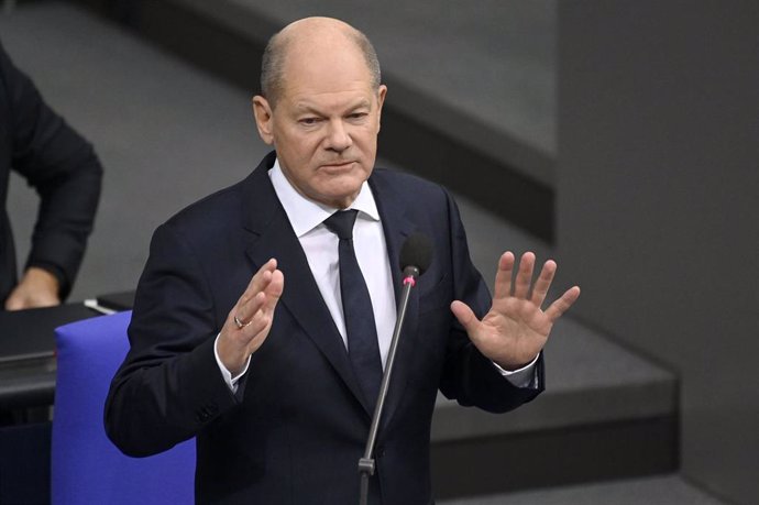 El canciller de Alemania, Olaf Scholz