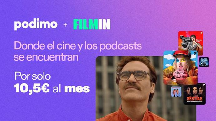 Suscripción conjunta de Podimo y Filmin