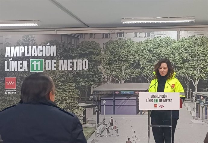 La presidenta de la Comunidad de Madrid, Isabel Díaz Ayuso