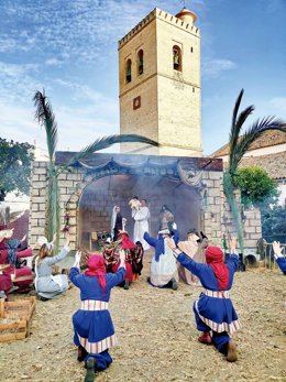 Alcalá del Río se hace Belén este fin de semana con la hermandad de la Soledad