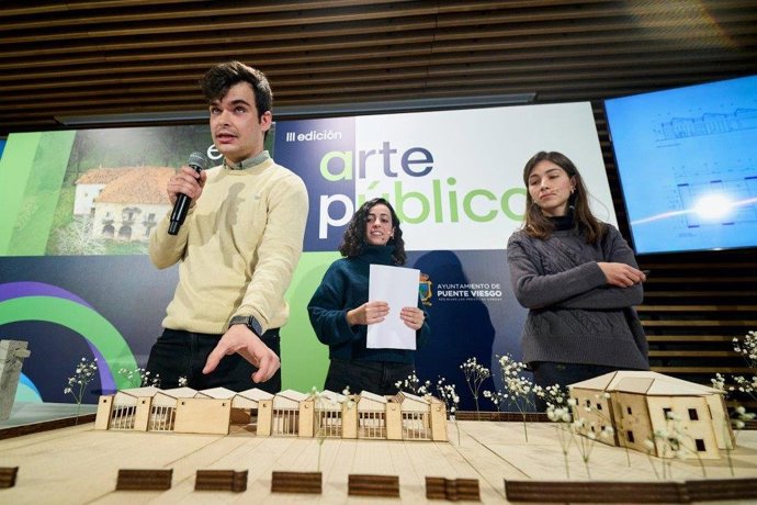 Los ganadores del concurso de ideas para transformar la Casona de los Bustillo explican su proyecto 'Erre de Muro'