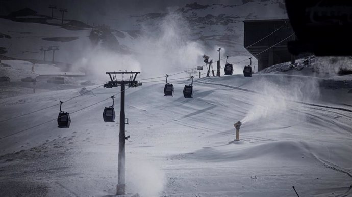 Preparativos en Sierra Nevada