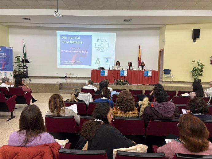 Jornada sobre el abordaje integral del paciente con disfagia en el Hospital de Puerto Real.