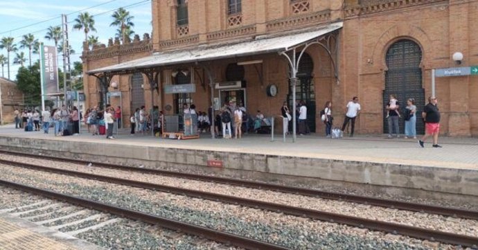 Estación de tren de La Palma del Condado (Huelva).