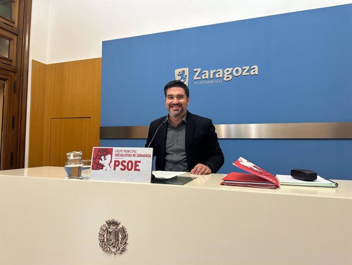 El concejal del grupo municipal del PSOE en el Ayuntamiento de Zaragoza, Horacio Royo