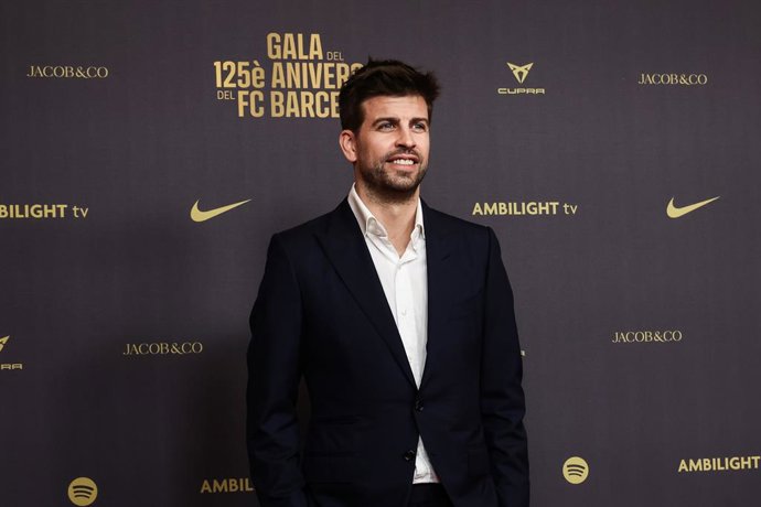 Gerard Pique former player of FC Barcelona attends the 125th Anniversary Gala of FC Barcelona photocall at Gran Teatre del Liceu on November 29, 2024 in Barcelona, Spain.