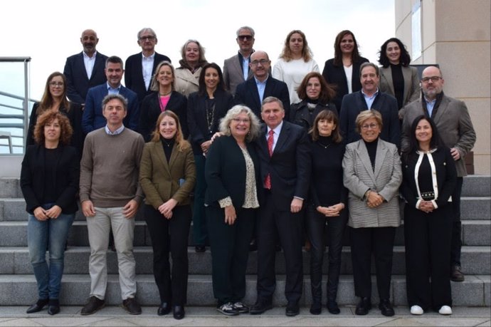 Secretarios generales de las organizaciones territoriales miembros del Consell territorial de la PIME de Foment del Treball