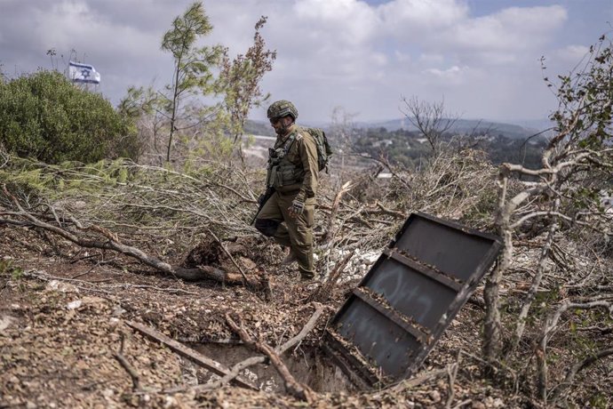 Archivo - Imagen de archivo de un militar de las Fuerzas de Defensa de Israel (FDI) en el sur de Líbano